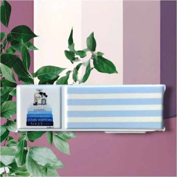 Amanda Greenwood Designer Art Glam Porcelain Trinket Decor Tray NWT - Picture 9 of 13